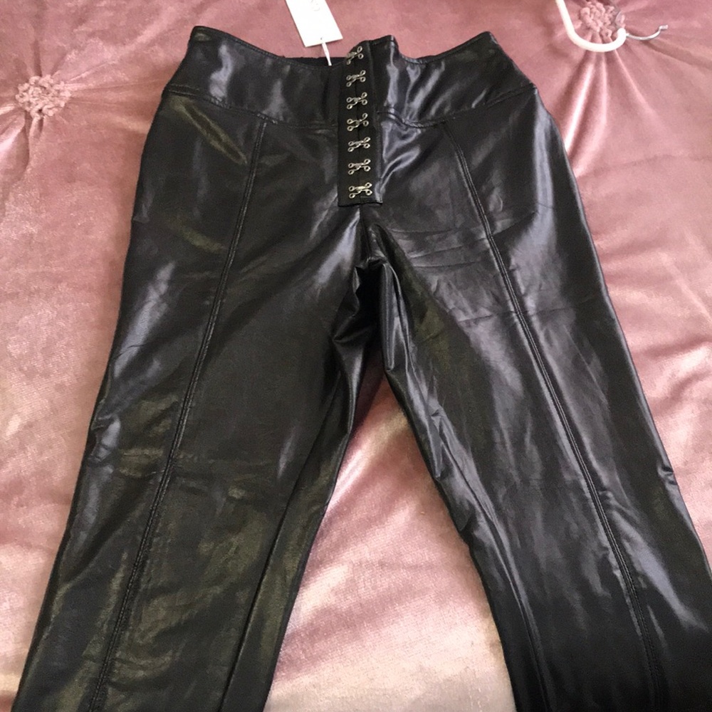 PU pants small